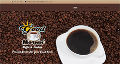 Desktop Screenshot of goodmornincoffeeservice.com